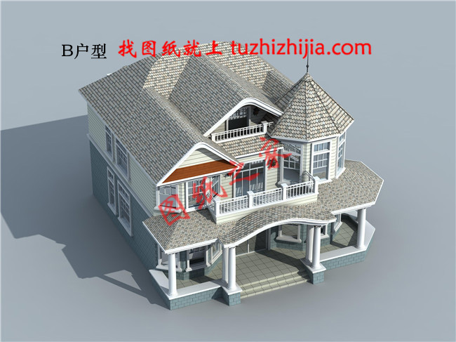 二層農村小別墅，占地160平方米，今年最接地氣的農村小別墅