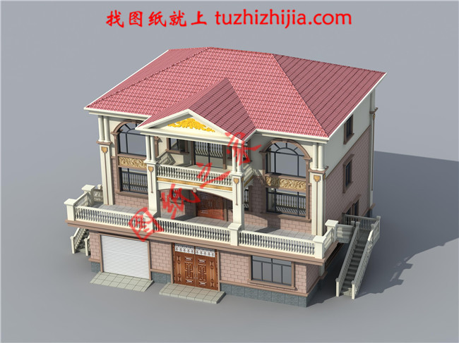 160平米三層別墅設計圖,功能齊全,外觀漂亮,適合和父母同住