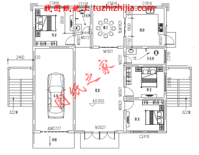 160平米三層別墅設計圖,功能齊全,外觀漂亮,適合和父母同住