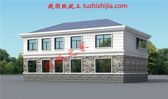 簡約大氣170平米二層別墅設計圖,戶型布局經典、實用,二樓空間利用率高,布局巧妙