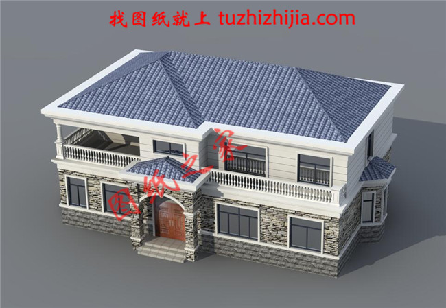 簡約大氣170平米二層別墅設計圖,戶型布局經典、實用,二樓空間利用率高,布局巧妙