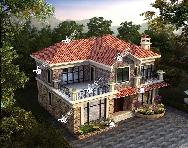 3套最受歡迎的兩層自建房別墅設計圖，你喜歡哪套？