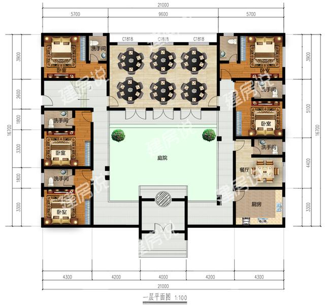 建得起這棟四合院的才是真土豪，漂亮，經典