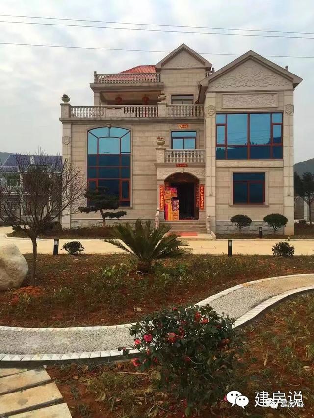 幾套農村自建高端別墅實景圖，看看這才叫別墅