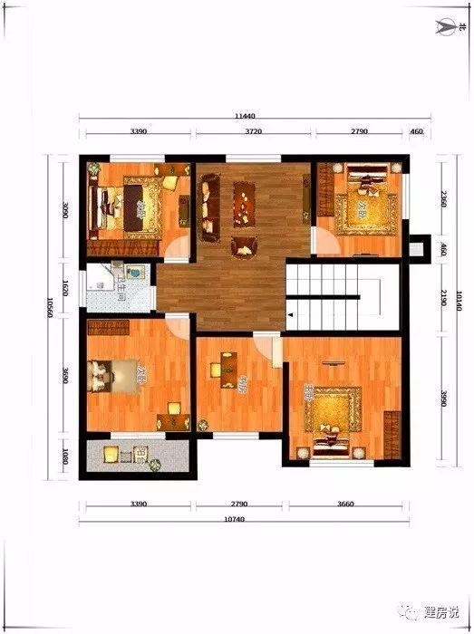 8萬元二層農村房子圖片（全套圖紙），建房的趕快看