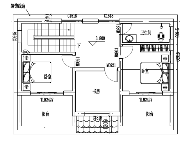 不攀比，80平方米房屋設計圖精選，夠用、經濟就好