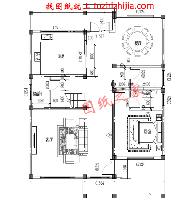 漂亮實用三層新農村小別墅設計圖紙，占地150平米，帶露臺，從哪個方向看都很好看