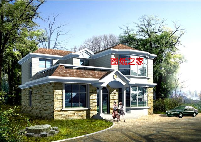 6款20萬農村小別墅設計方案，第三款最受歡迎？