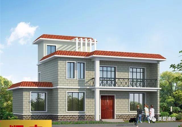 農村13萬元二層小樓設計圖，超有設計感的小戶型