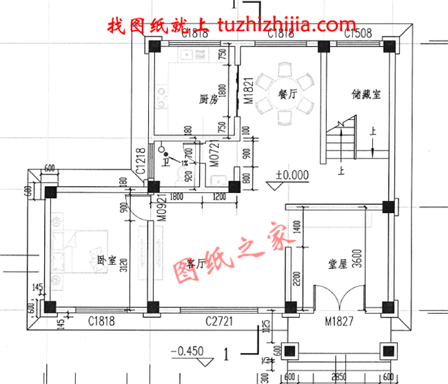 經典三層農村房屋設計圖紙,占地100平米左右,外觀典雅精致,內在寬敞舒適