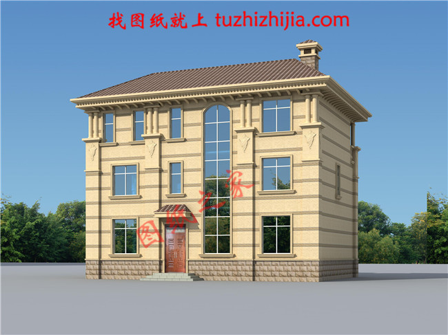 2018新款新戶型三層新農(nóng)村別墅房屋設(shè)計(jì)圖紙,占地160平方米,新的設(shè)計(jì)新的房型