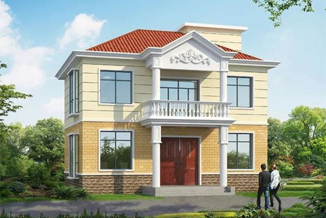 別不信！20萬就能建的二層小樓圖，簡單、經濟