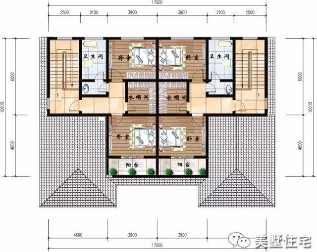 一戶30萬自建農村雙拼別墅，時尚簡約高低錯落，非常漂亮