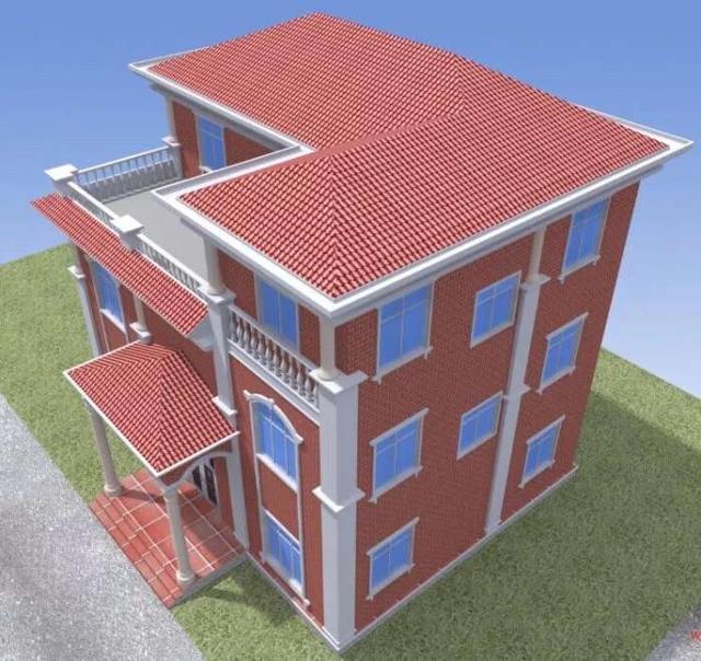 2026年新款三層別墅設計方案，建好村里都來觀賞