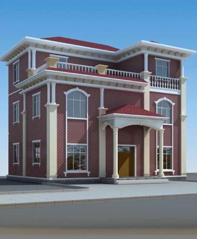 2026年新款三層別墅設計方案，建好村里都來觀賞