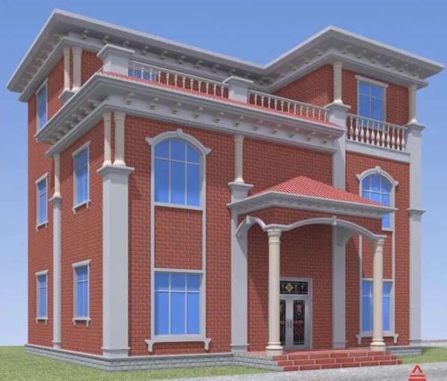 2026年新款三層別墅設計方案，建好村里都來觀賞