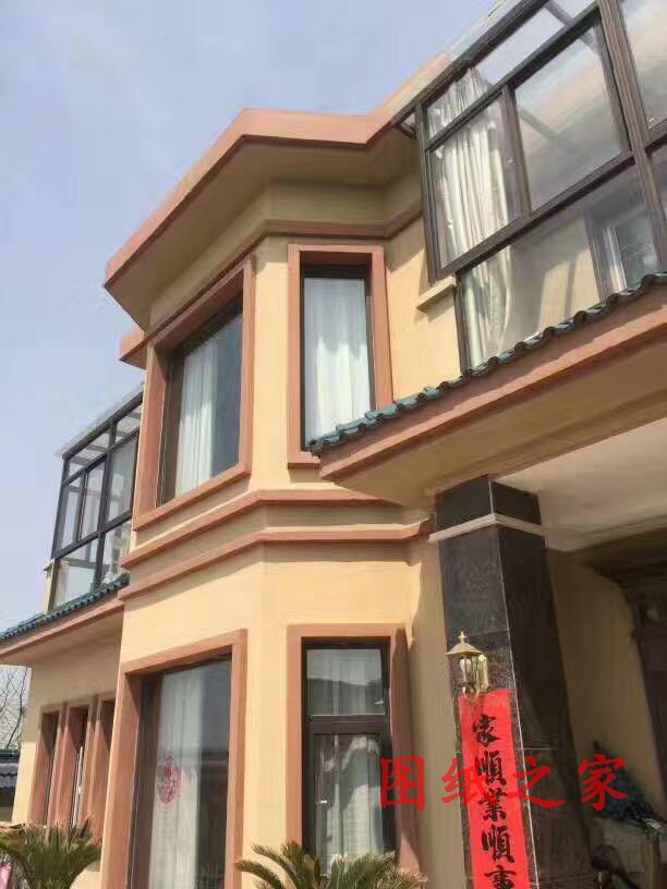 農村兄弟自建雙拼別墅實景圖，全村都拍手叫好