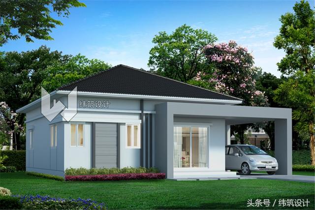 農村一層4萬建房設計圖，可能嗎？