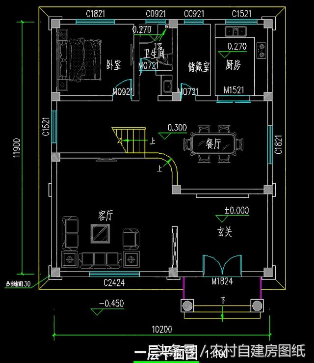 農村別墅500套大全中精選7套經典方案，你喜歡哪套？