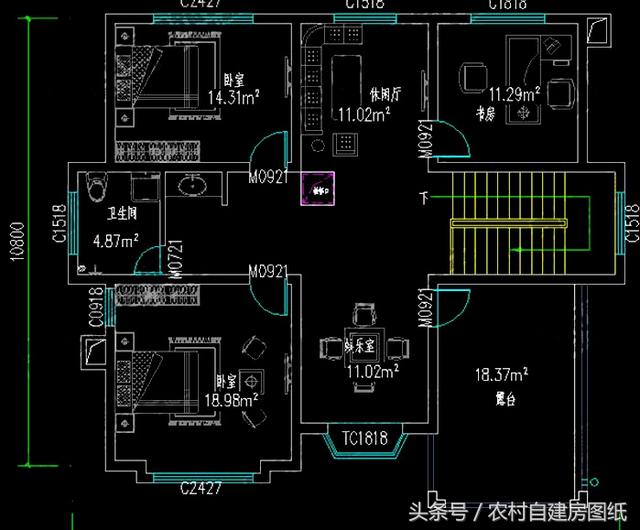農村別墅500套大全中精選7套經典方案，你喜歡哪套？