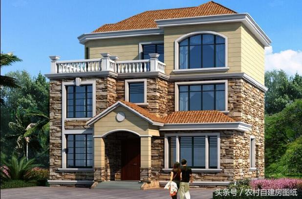 農村別墅500套大全中精選7套經典方案，你喜歡哪套？