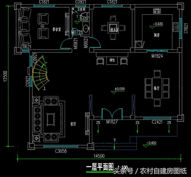 農村別墅500套大全中精選7套經典方案，你喜歡哪套？