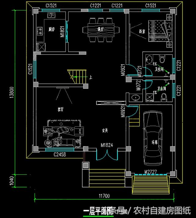 農村別墅500套大全中精選7套經典方案，你喜歡哪套？