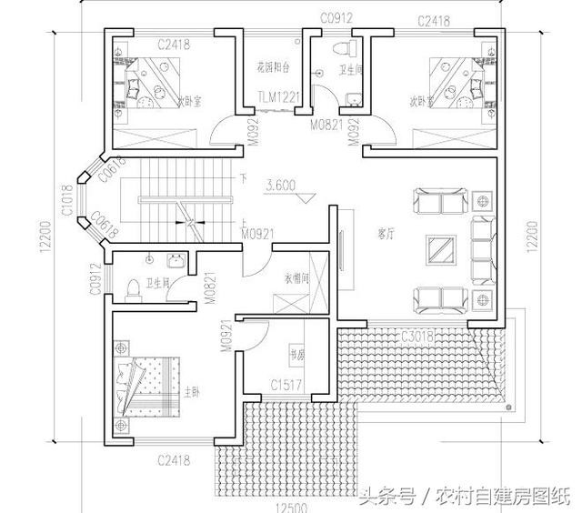 農村別墅500套大全中精選7套經典方案，你喜歡哪套？