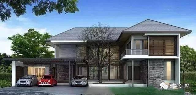 26套現代風格別墅效果圖片，隨便建哪一款都讓人羨慕