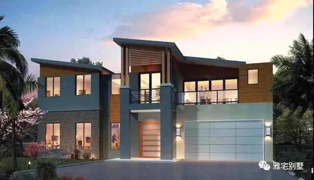 26套現代風格別墅效果圖片，隨便建哪一款都讓人羨慕
