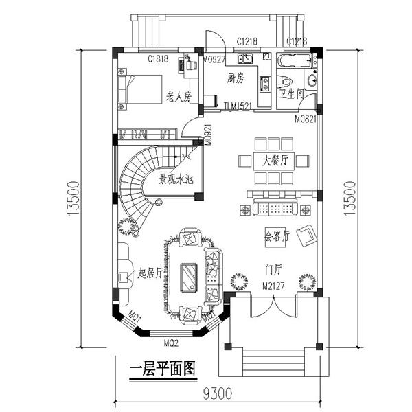 3套經濟省錢的三層自建房方案，雖然簡單，但很美觀