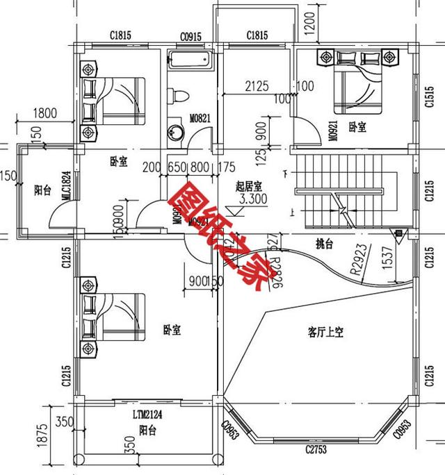 漂亮的農(nóng)村三層別墅圖，表哥家建好說對(duì)象來了一排