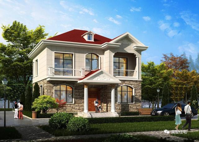 五款30萬搞定的二層別墅設計方案，帶戶型圖