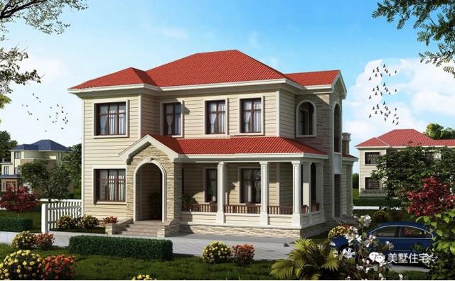 五款30萬搞定的二層別墅設計方案，帶戶型圖