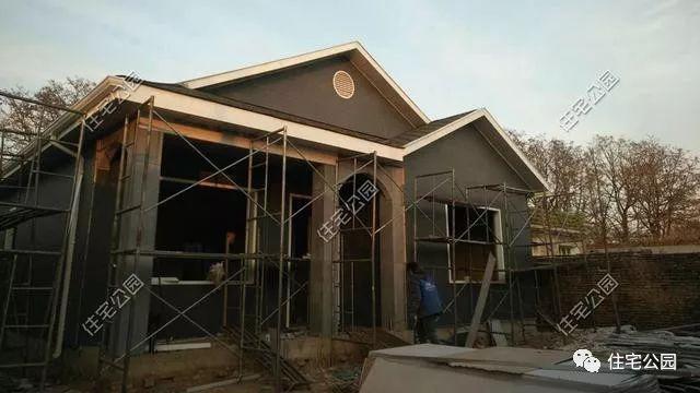 實拍一層輕鋼結(jié)構(gòu)施工過程，附平面戶型圖