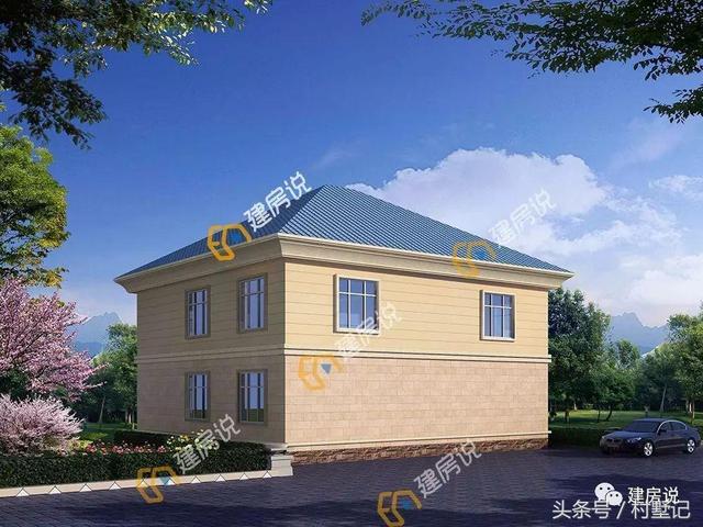 4款人見人愛的二層別墅設計圖，附方案戶型圖