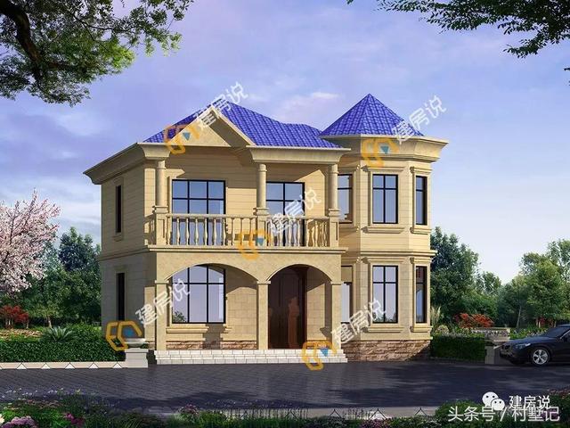 4款人見人愛的二層別墅設計圖，附方案戶型圖