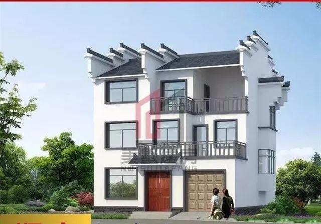 看來看去，還是徽派中式的自建房越看越美