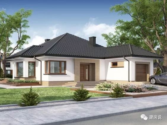 20套一層別墅設計方案圖，建出來效果不比二三層差