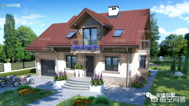 10米*9米農村自建房，2層美式風格別墅圖怎么設計？