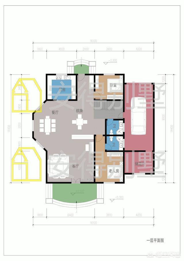 10米*9米農村自建房，2層美式風格別墅圖怎么設計？