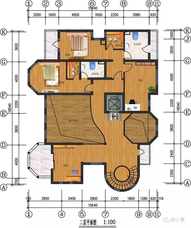 城堡式別墅設(shè)計(jì)方案，帶地下室、泳池，土豪才能建的起