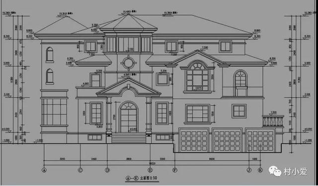 城堡式別墅設(shè)計(jì)方案，帶地下室、泳池，土豪才能建的起