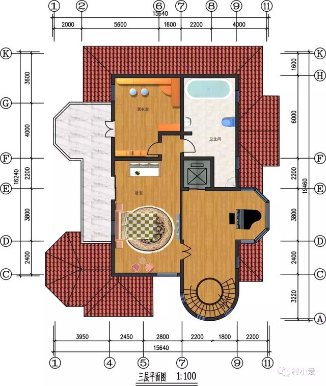 城堡式別墅設(shè)計(jì)方案，帶地下室、泳池，土豪才能建的起