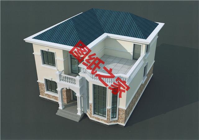 20萬農村自建二層樓房設計圖，看完借錢都想建