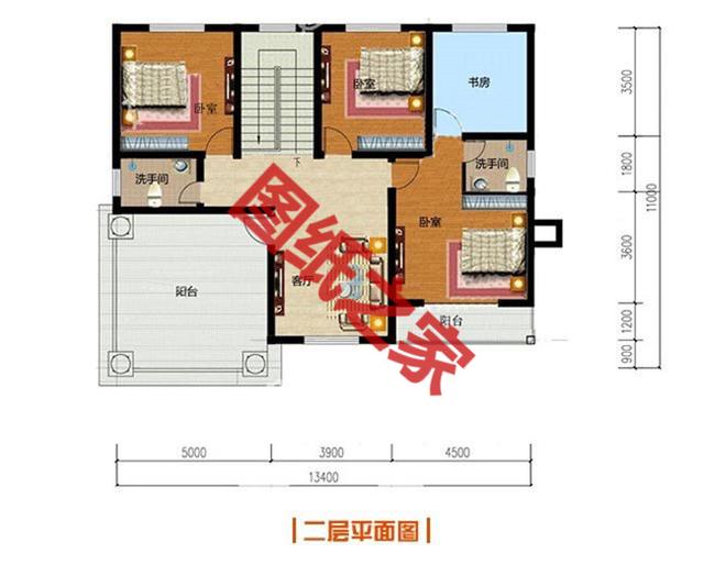 20萬農村自建二層樓房設計圖，看完借錢都想建