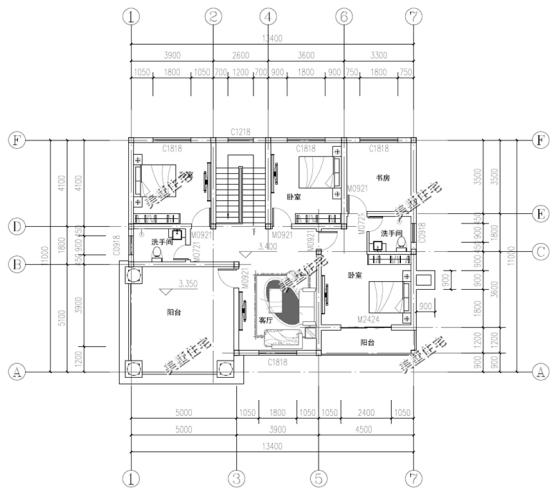 這款二層美式別墅設計方案，看完都想回老家建
