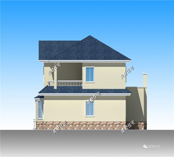 3款30萬預算的二層小別墅設計圖，外觀美，戶型實用