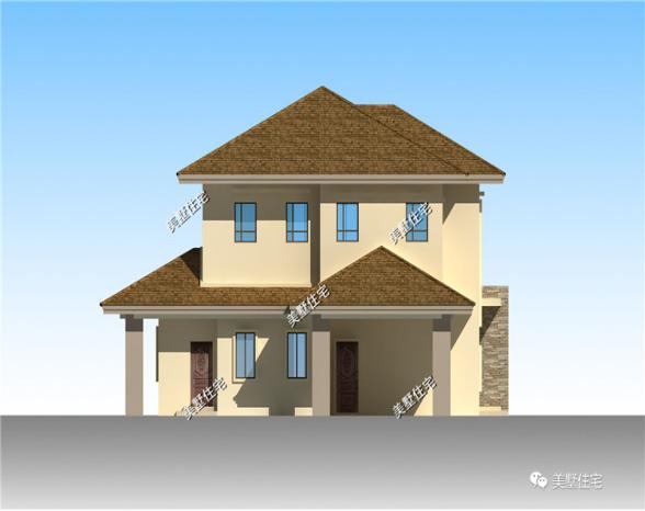 3款30萬預算的二層小別墅設計圖，外觀美，戶型實用