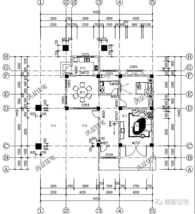 3款30萬預算的二層小別墅設計圖，外觀美，戶型實用